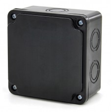 Κουτί Στεγανό 110mmX110mm IP65 Μαύρο 8051BL